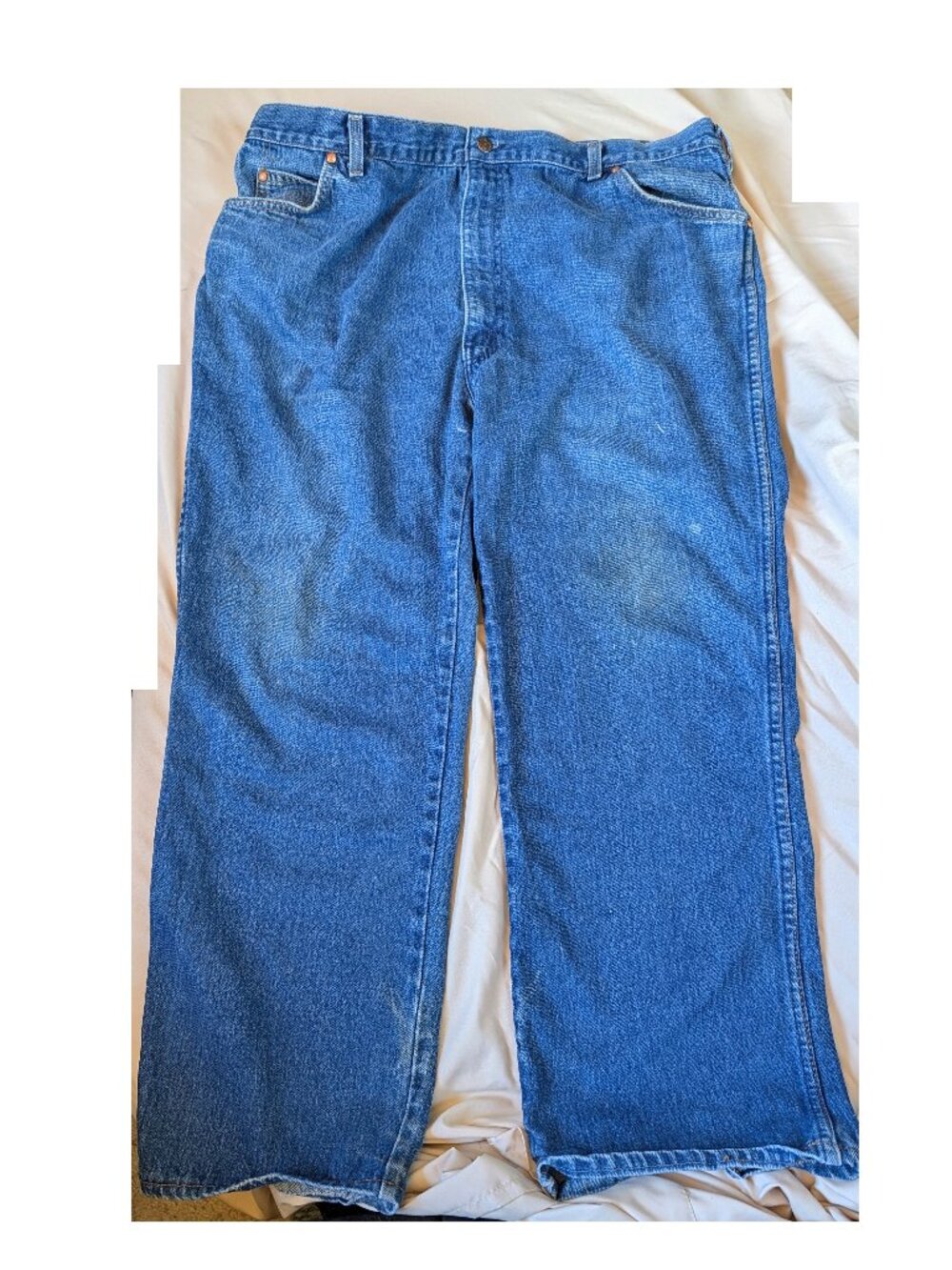 Vintage 1988 Levi’s 557 Made in USA Relaxed Fit Jeans W44 L30 80s Denim